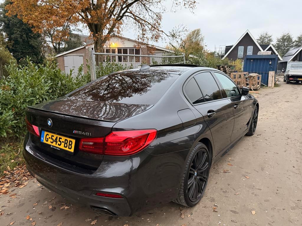 BMW 5-Serie 540i 340pk Aut. 2019 Grijs, Auto's, BMW, Automaat, Achterwielaandrijving, 2000 kg, 340 pk