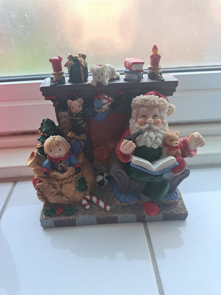 Kerst man beeldje opruiming!, Ophalen