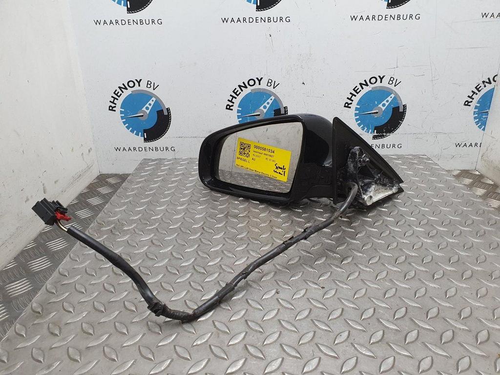 AUDI A3 1.6 Attraction Sportback SPIEGEL L 2007, Auto-onderdelen, Spiegels, Ophalen of Verzenden, Gebruikt, Stiba lid