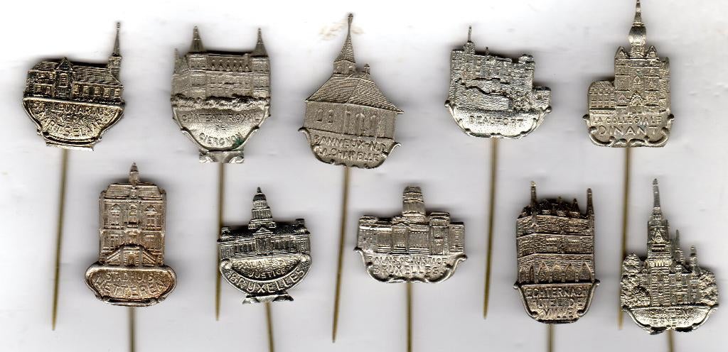 10 SPELDJES BELGIE (A1), Verzamelen, Verzenden, Zo goed als nieuw, Overige onderwerpen