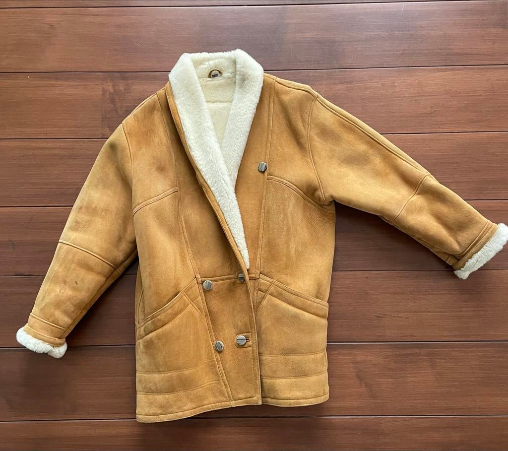 Lammy damesjas maat 40, Ophalen of Verzenden, Gedragen, Maat 38/40 (M), Beige