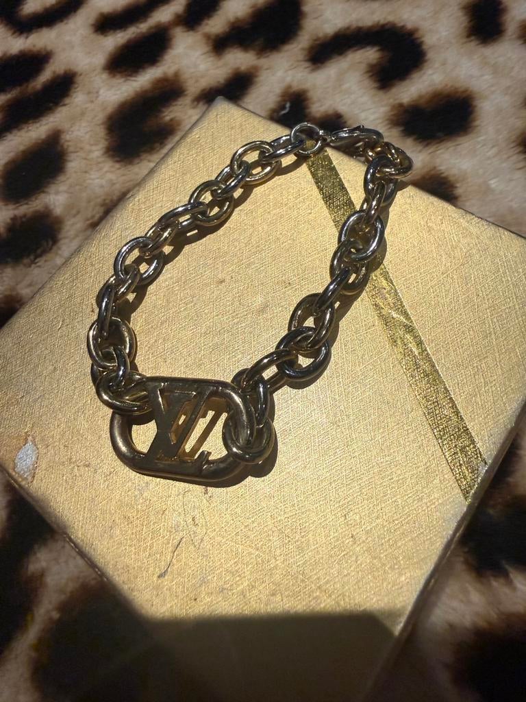 LV armband dames, Verzenden, Gebruikt, Overige kleuren, Overige materialen