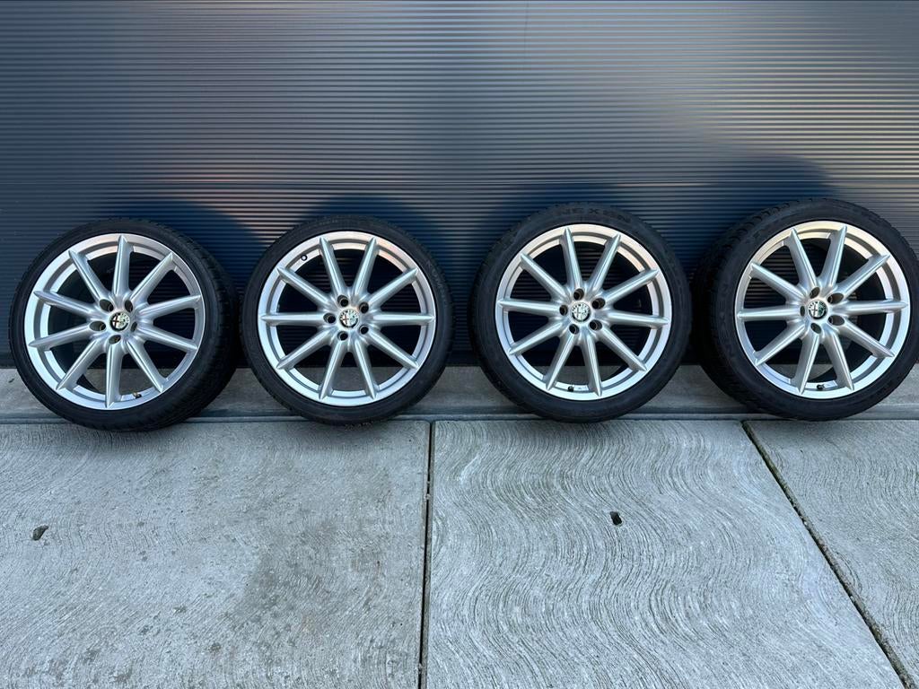 Originele Alfa Romeo 159 TI / Brera / Spider 19 inch velgen, 19 inch, Banden en Velgen, Personenwagen, Gebruikt
