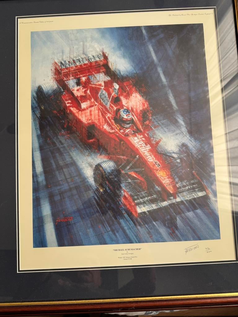 Michael Schumacher - Juan Carlos Ferrigno, Antiek en Kunst, Ophalen