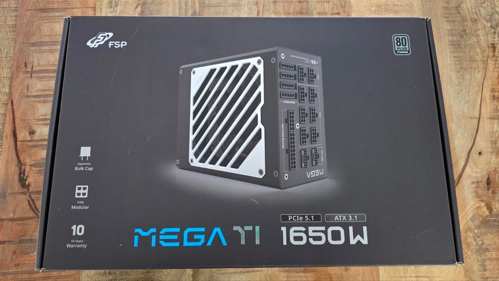 FSP MEGA TI 1650W Voeding - Nieuwstaat, Computers en Software, Interne voedingen, Ophalen of Verzenden, Zo goed als nieuw