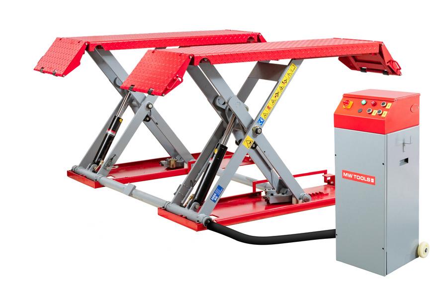 Schaarhefbrug bandenbrug 3T 1000mm 230V MW Tools / Nieuw, Ophalen of Verzenden