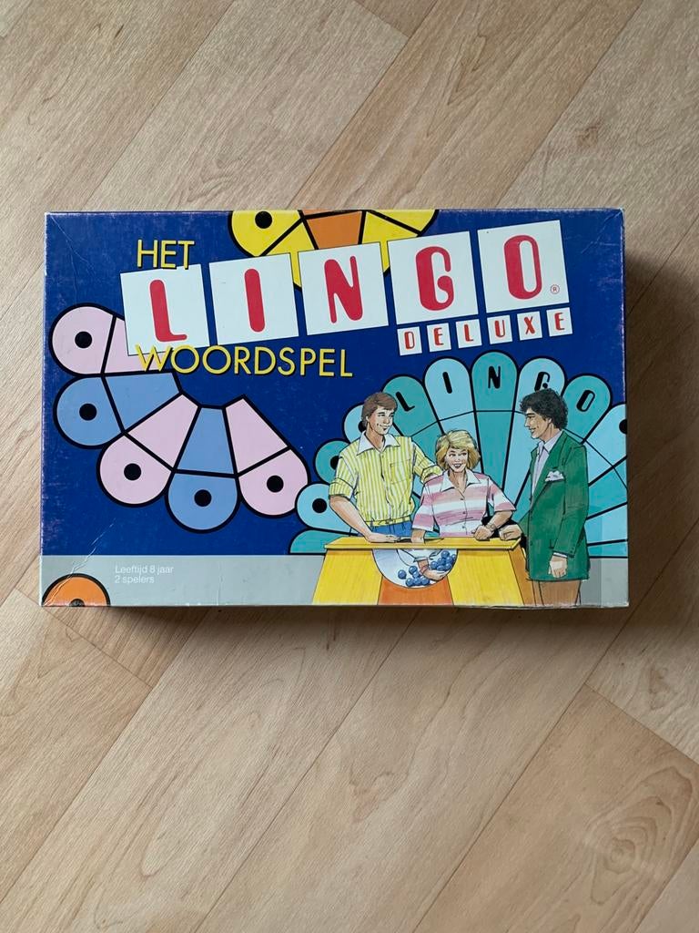 Bordspel lingo, Hobby en Vrije tijd, Een of twee spelers, Ophalen, Gebruikt