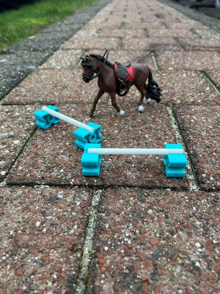 Schleich cavaletti set, Ophalen of Verzenden, Nieuw