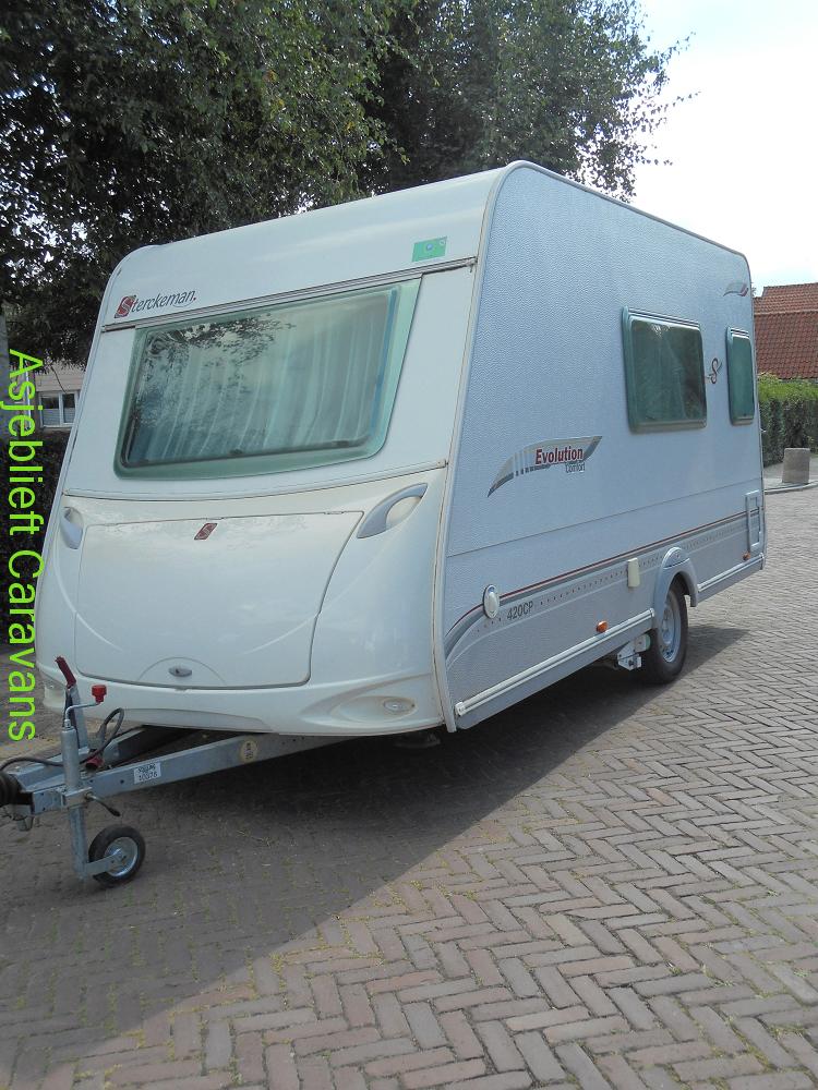 Sterckeman Evolution Comfort 420 CP Mover Vt. PAASAANBIEDING, Sterckeman, Schokbreker, Treinzit, 4 tot 5 meter