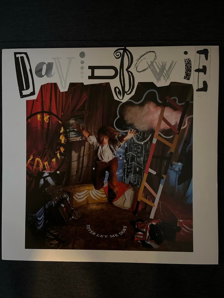 David Bowie - Never Let Me Down LP, Ophalen of Verzenden, Zo goed als nieuw, 12 inch