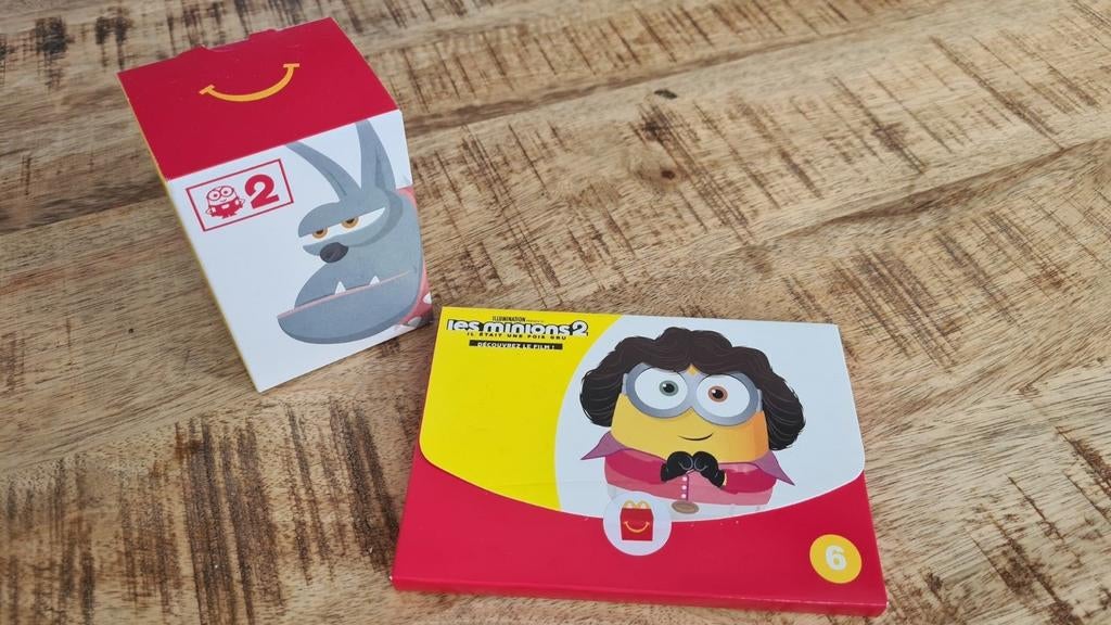 Nieuw Minions actie figuren McDonalds, Ophalen of Verzenden, Nieuw
