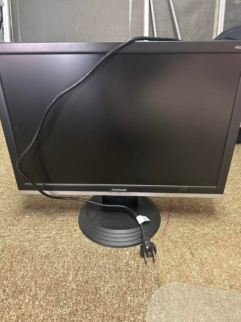 ViewSonic VA2216W-2 22 inch Beeldscherm, Ophalen, Gebruikt, Full HD, VGA