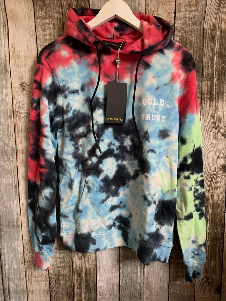 In Gold We Trust gave nieuwe hoodie (Maat XS), Verzenden, Nieuw, Maat 46 (S) of kleiner, Overige kleuren