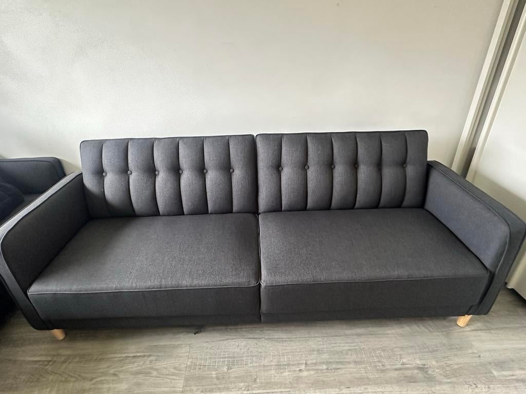 Bankbed / Slaapbank, Driepersoons, 75 tot 100 cm, Ophalen of Verzenden, Zo goed als nieuw