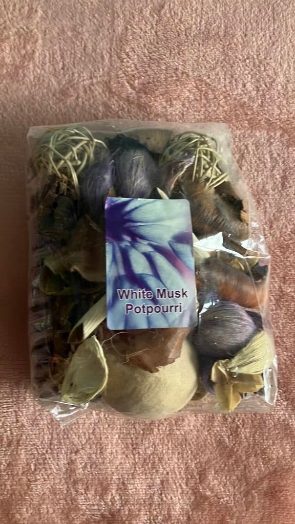 Pot pourri white musk, Ophalen of Verzenden, Zo goed als nieuw