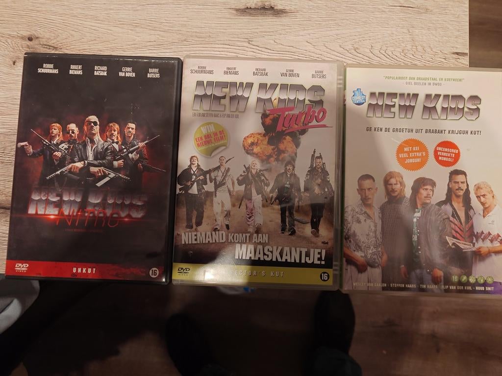 New Kids , 3x DvDs, Alle leeftijden, Ophalen of Verzenden, Zo goed als nieuw