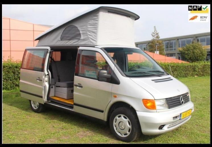 Compacte Mercedes Camperbus met Hefdak!, Automaat, Mercedes-Benz, Diesel, Particulier