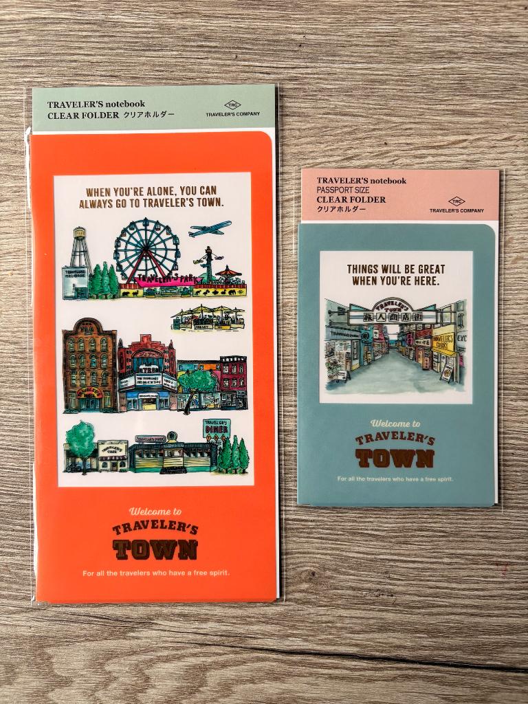 Traveler’s Company 2 clear folders 2024, Ophalen of Verzenden, Nieuw