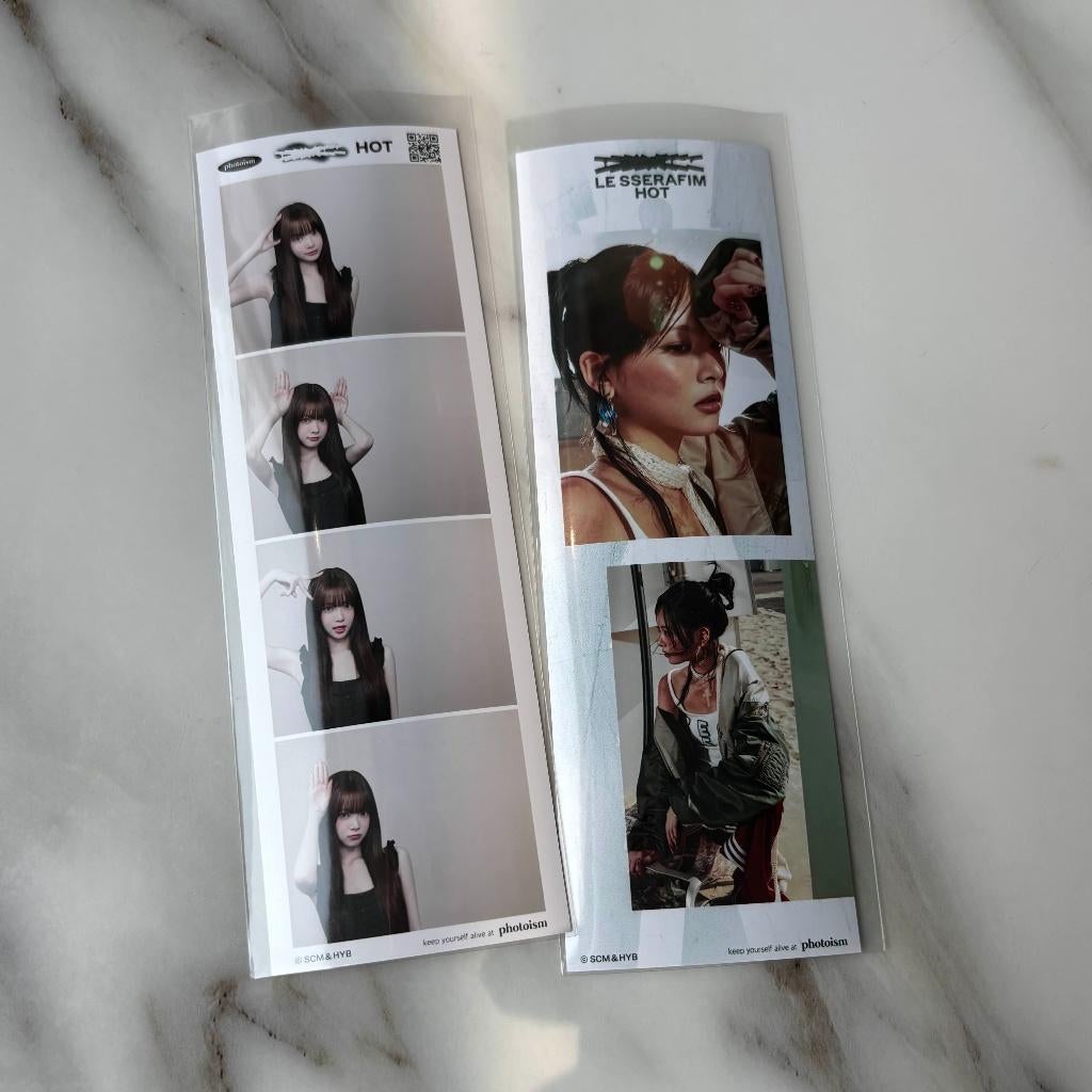 Eunchae (Le Sserafim) photosim 4cut, Ophalen of Verzenden, Nieuw, Foto of Kaart