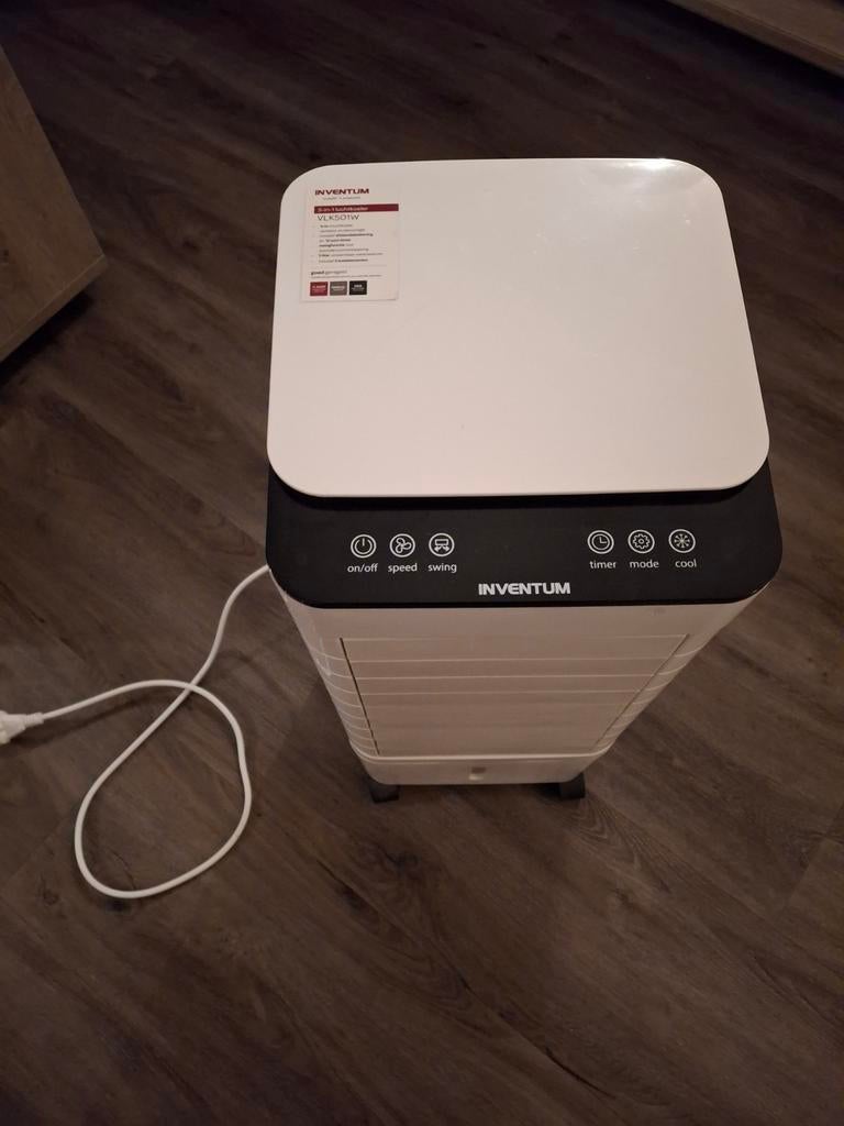 Inventum 3 in 1 luchtkoeler VLK501W, Ophalen, Minder dan 60 m³, Timer, 3 snelheden of meer