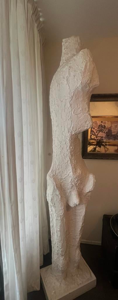 Groot beeld / Abstract sculptuur van een mannelijke torso, Antiek en Kunst, Kunst | Beelden en Houtsnijwerken, Ophalen of Verzenden