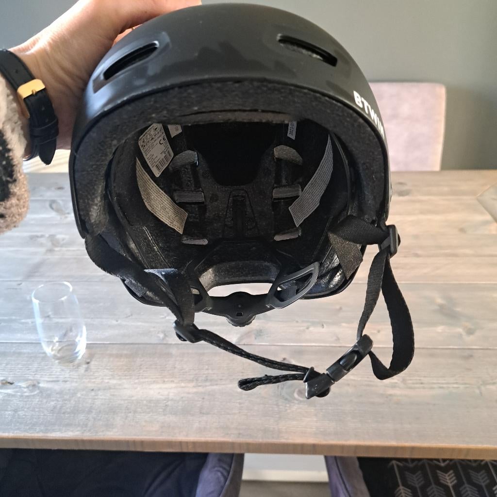 Kinder fietshelm, Fietsen en Brommers, Fietsaccessoires | Fietshelmen, Btwin / Decathlon, Jongen of Meisje, Zo goed als nieuw