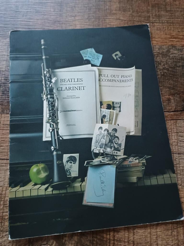 Beatles klarinet - Clarinet, Muziek en Instrumenten, Bladmuziek, Gebruikt, Ophalen of Verzenden, Klarinet, Artiest of Componist