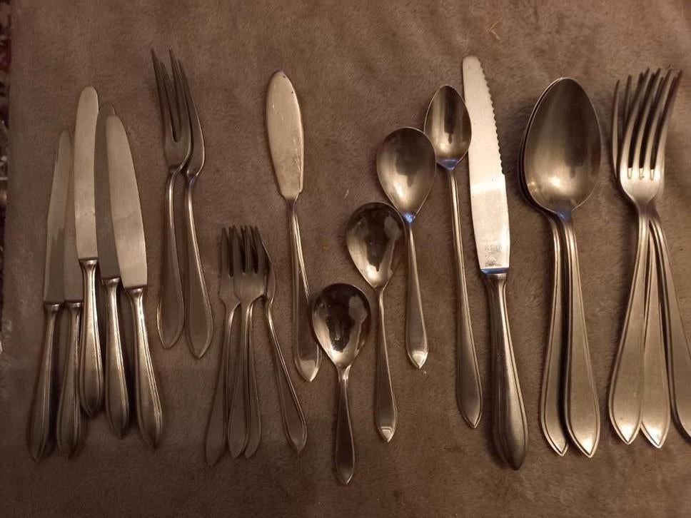 Vintage 23  puntfilet Bestekset, Ophalen of Verzenden