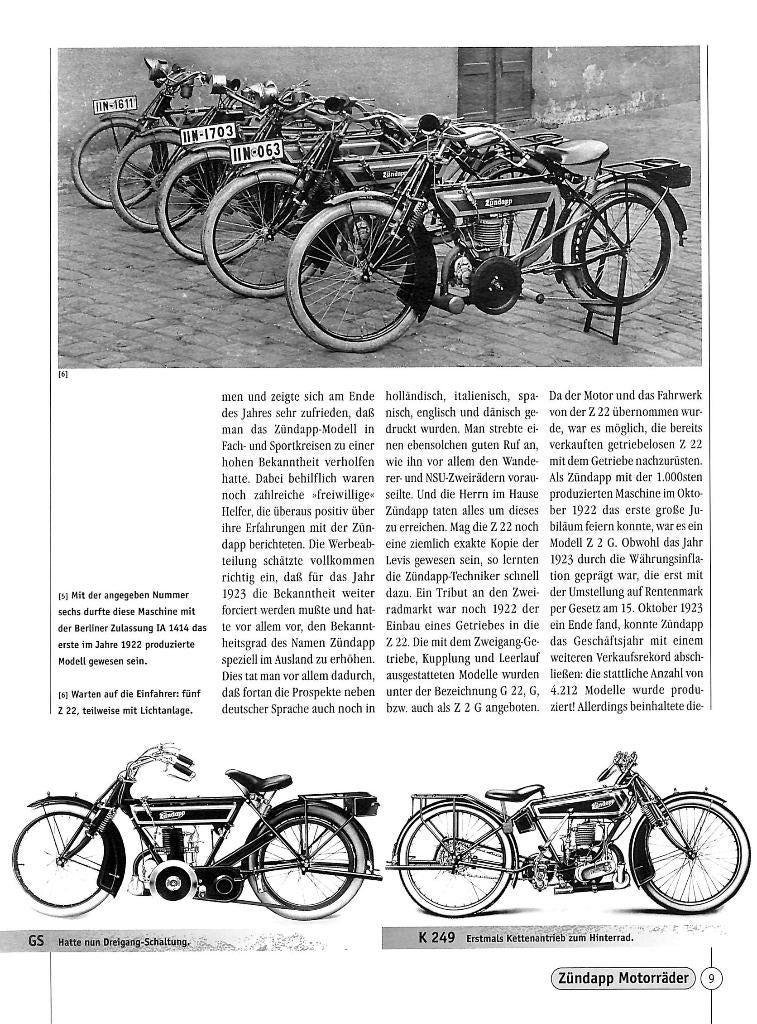 Zündapp Motorrader 1921-1984, Verzenden, Nieuw, Thomas Reinwald, Merk of Model