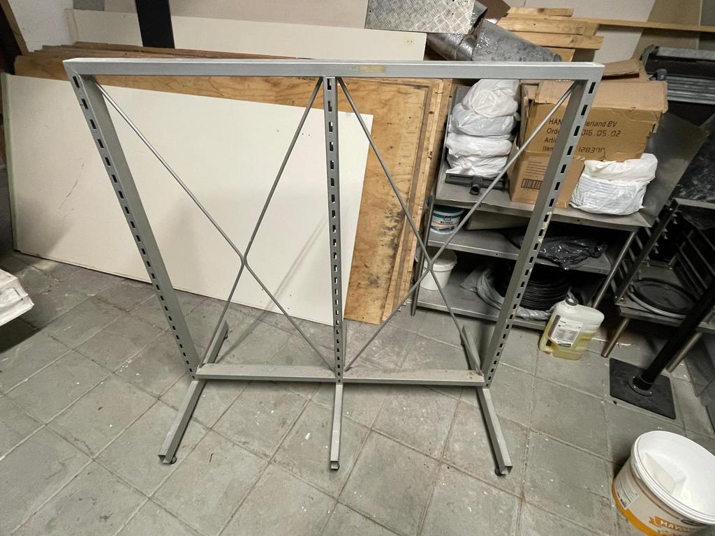 Rek, staal, Tuin en Terras, Droogmolens en Wasrekken, Ophalen, Zo goed als nieuw, Overige typen