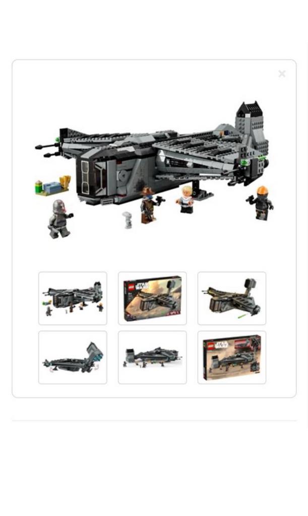 LEGO Star Wars 75323 The Bad Batch The Justifier - Nieuw!, Ophalen of Verzenden, Nieuw, Complete set, Lego