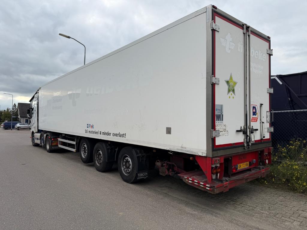 PACTON GESLOTEN OPLEGGER. STUURAS . LIFTAS..LAADKLEP !, Bedrijf, Aanhangers en Opleggers, Te koop