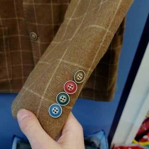 Digel koffie bruin geruit colbert model Edison-G 50 M 37335, Kleding | Heren, Kostuums en Colberts, Bruin, Maat 48/50 (M), ., Digel