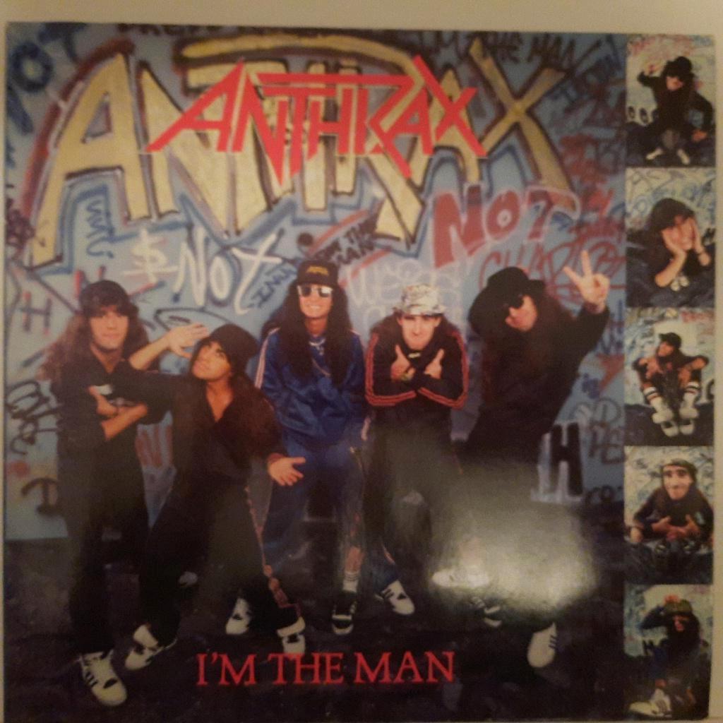 EP "I Am The Man" - Anthrax, Ophalen of Verzenden, Zo goed als nieuw