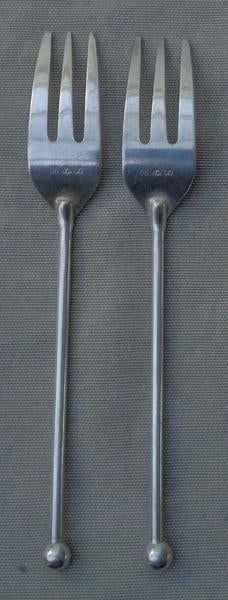 AH 90 Stijlappel Glad 2x Taartvork 12,5cm Zilverstad, Huis en Inrichting, Keuken | Bestek, Coolsingel 104, 3011 AG Rotterdam, Netherlands