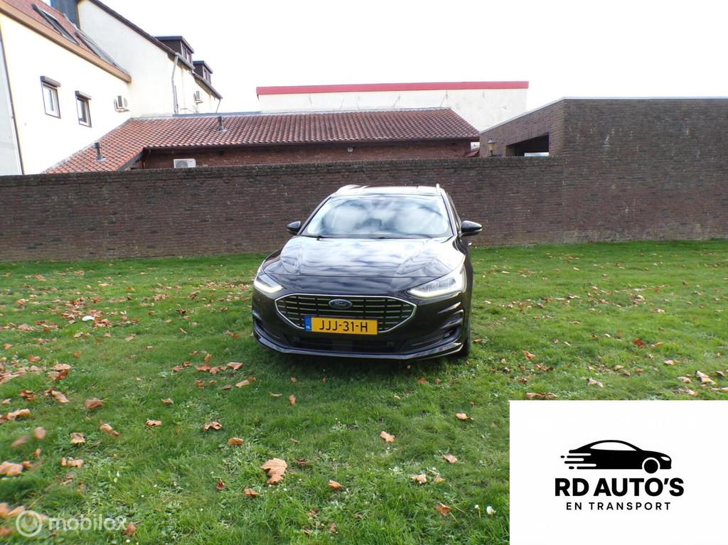Ford Focus Wagon 1.0 EcoBoost Hybrid Titanium Style, Auto's, Ford, Bedrijf, Te koop, Focus, ABS, Airbags, Airconditioning, Alarm
