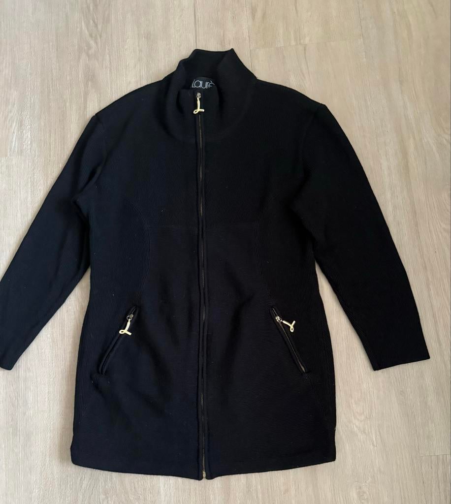 Escada (Laurel) Cardigan - Uitstekende Staat!Maat M/L, Ophalen of Verzenden, Zo goed als nieuw, Maat 38/40 (M), Zwart