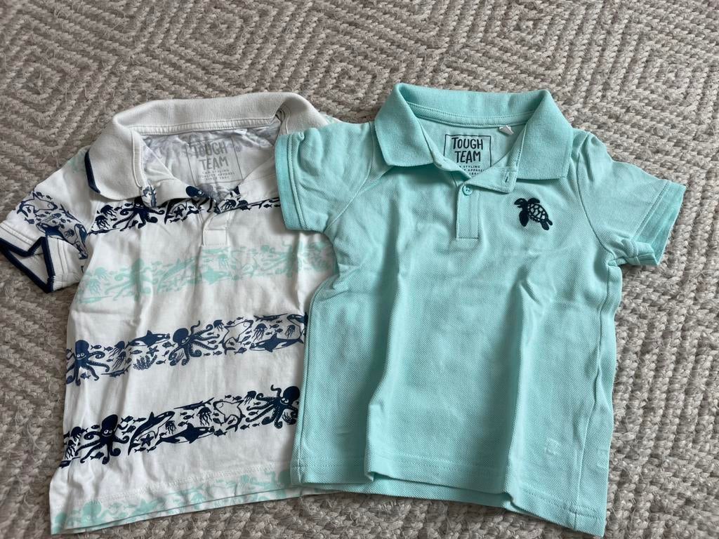 Matching setje polo’s met zeedieren maat 98 C&A, C&A, Nieuw, Ophalen of Verzenden, Shirt of Longsleeve