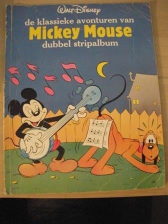 Dubbel stripalbum - De klassieke avonturen van Mickey Mouse, Boeken, Gelezen, Ophalen of Verzenden, Walt Disney, Eén stripboek