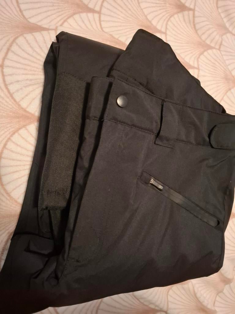 Zwarte Ski Broek Aldi - Maat L - Zo Goed Als Nieuw, Broek, Maat 52/54 (L), Crane, Ophalen of Verzenden