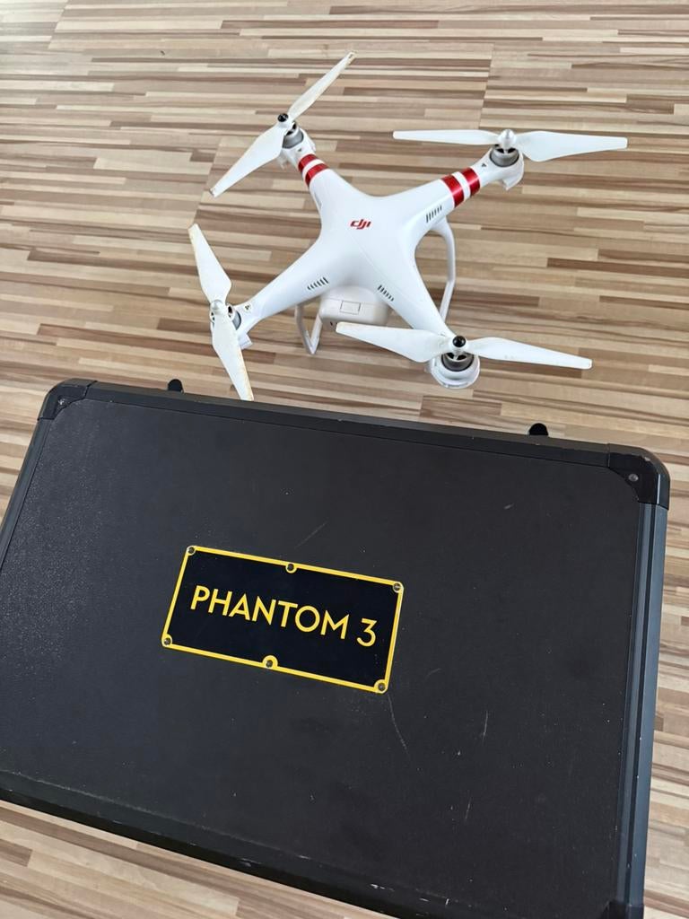 Dji phantom 3 drone, RTF (Ready to Fly), Gebruikt, Quadcopter of Multicopter, Ophalen
