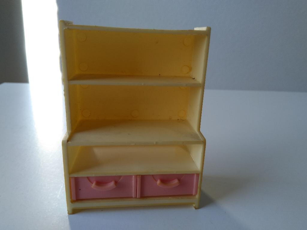 vintage kast poppenhuis Jean W.-Germany, Verzamelen, Ophalen of Verzenden, Gebruikt, Poppenhuis