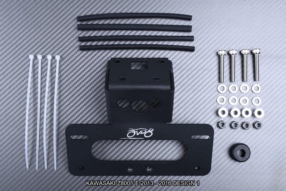 Korte Kentekenplaathouder KAWASAKI Z800 / Z800E 2013 - 2016, Ophalen of Verzenden, Nieuw