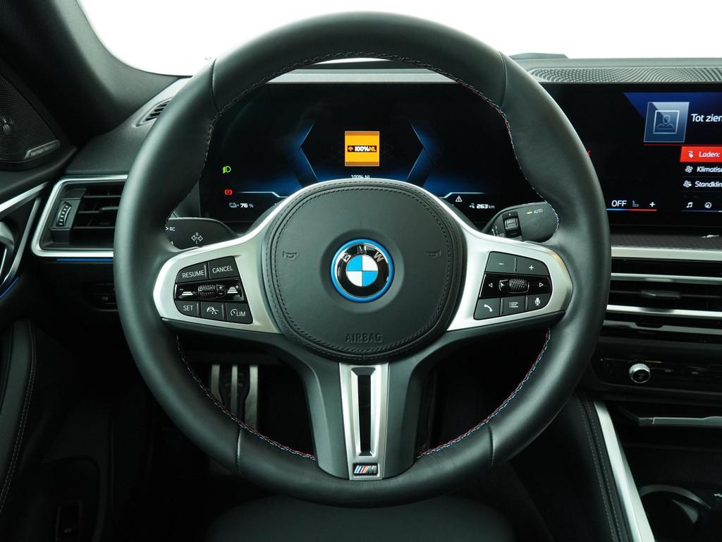 BMW i4 M50 High Executive 84 kWh | 20inch M Performance | Le, Wit, 2190 kg, Vierwielaandrijving, Te koop