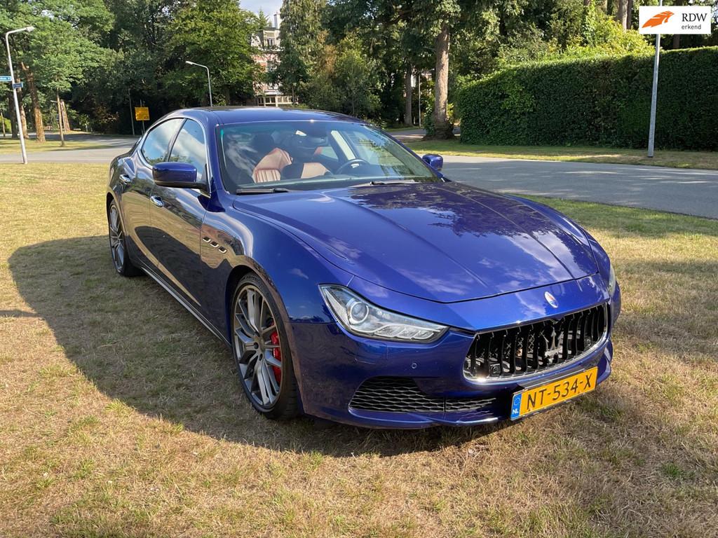 Maserati Ghibli 3.0S Q4, 2014 AUT, IZGST EN ZEER FRAAI!, Automaat, Euro 5, Navigatiesysteem, Gebruikt