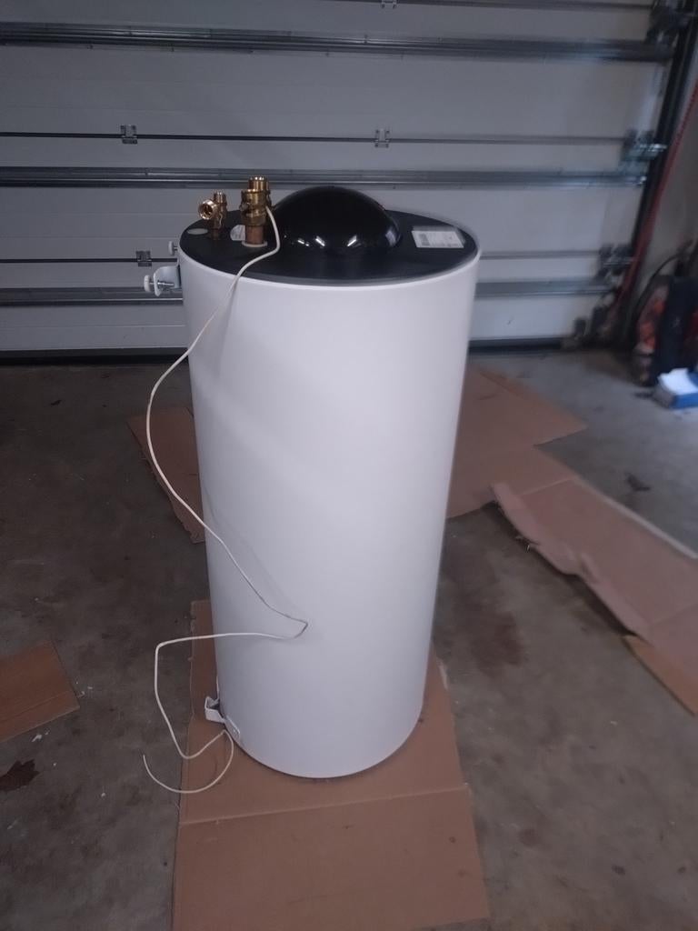 Nefit cv boiler 120 liter, 40kw, Ophalen, Minder dan 30 cm, Rond, Zo goed als nieuw