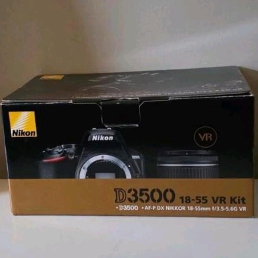 Nikon d3500 18-55 VR Kit, Audio, Tv en Foto, Fotocamera's Digitaal, Ophalen, Zo goed als nieuw