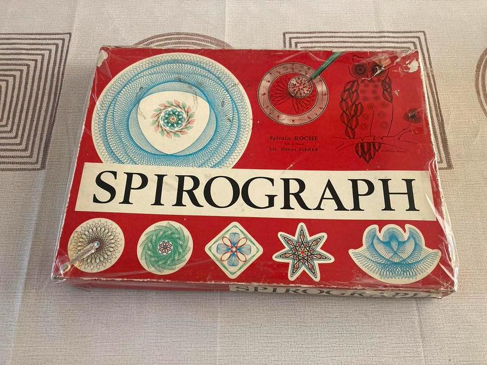 Spirograph, originele set, 60er jaren., Kinderen en Baby's, Speelgoed | Educatief en Creatief, Ophalen of Verzenden, Gebruikt