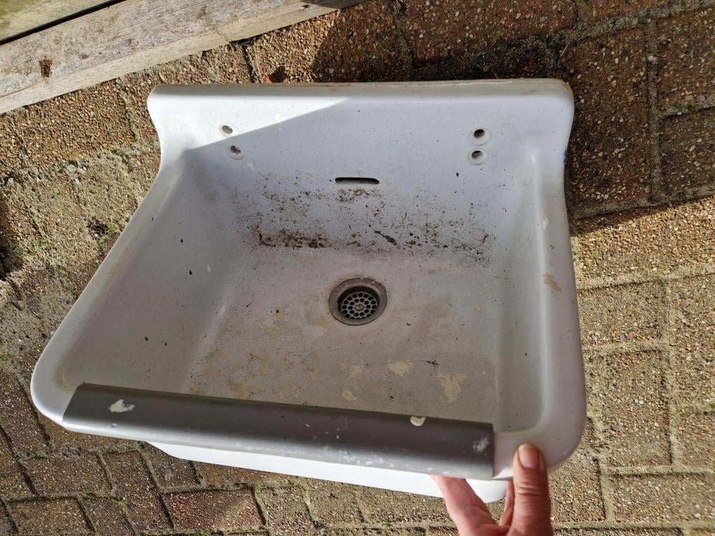 Wasbak van steen, Doe-het-zelf en Verbouw, Sanitair, Ophalen