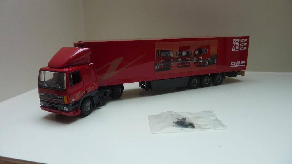 Tekno Daf 85 CF Demo   1:50, Hobby en Vrije tijd, Modelauto's | 1:50, Ophalen of Verzenden, Zo goed als nieuw, Bus of Vrachtwagen